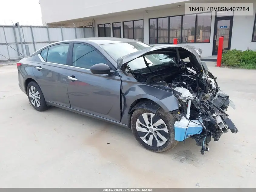 NISSAN ALTIMA 2025, VIN 1N4BL4BV8SN407284