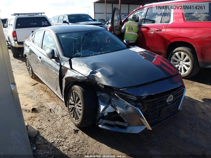 NISSAN ALTIMA 2025, VIN 1N4BL4DV2SN414261