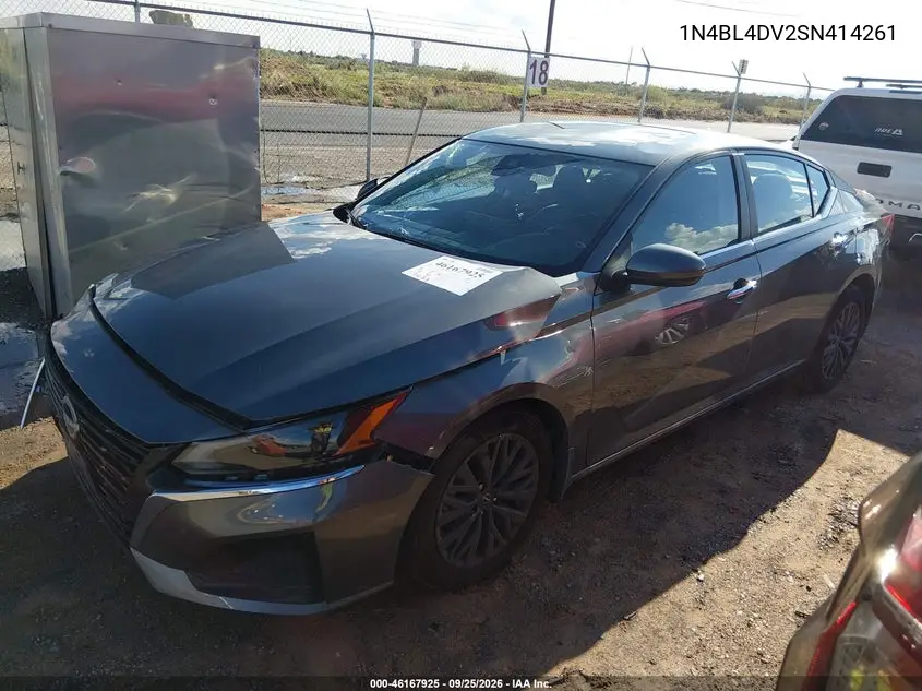 2025 NISSAN ALTIMA VIN 1N4BL4DV2SN414261 — фото 2