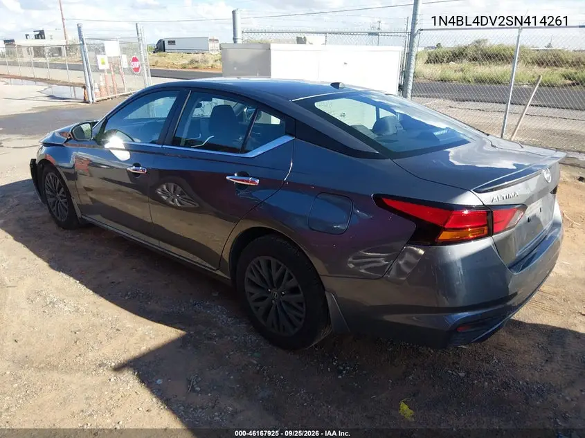 2025 NISSAN ALTIMA VIN 1N4BL4DV2SN414261 — фото 3