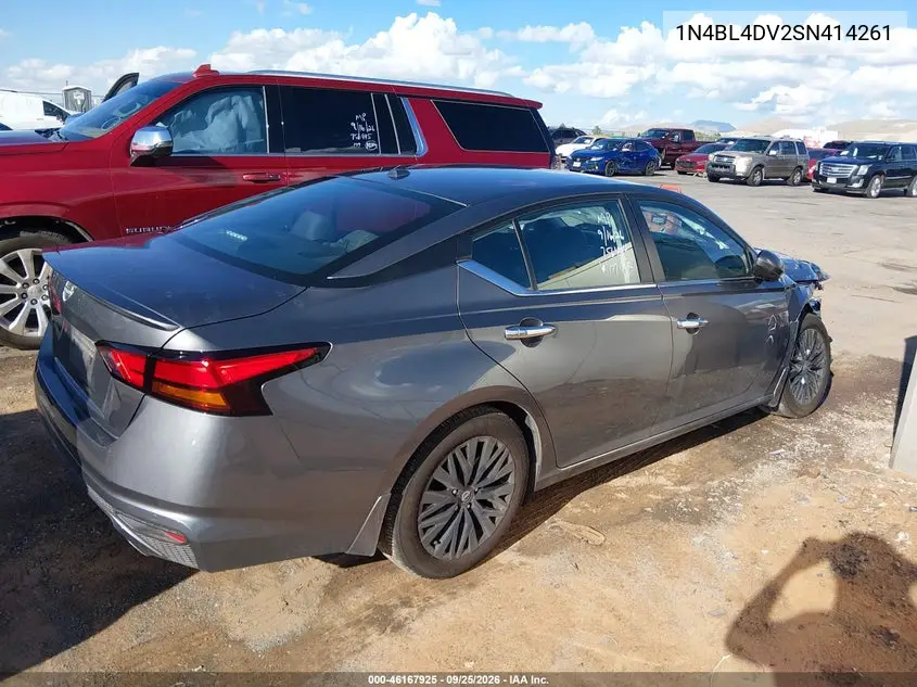 2025 NISSAN ALTIMA VIN 1N4BL4DV2SN414261 — фото 4