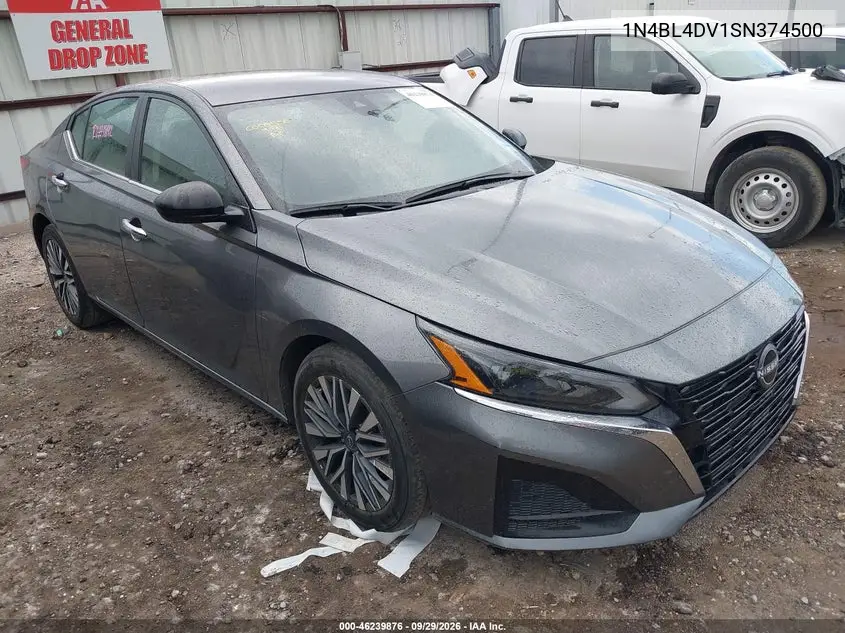 NISSAN ALTIMA 2025, VIN 1N4BL4DV1SN374500