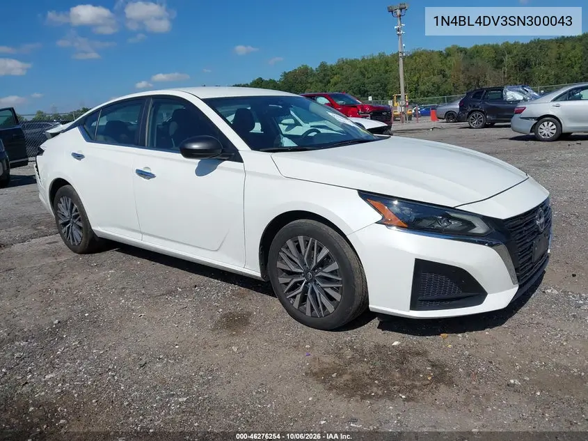 NISSAN ALTIMA 2025, VIN 1N4BL4DV3SN300043