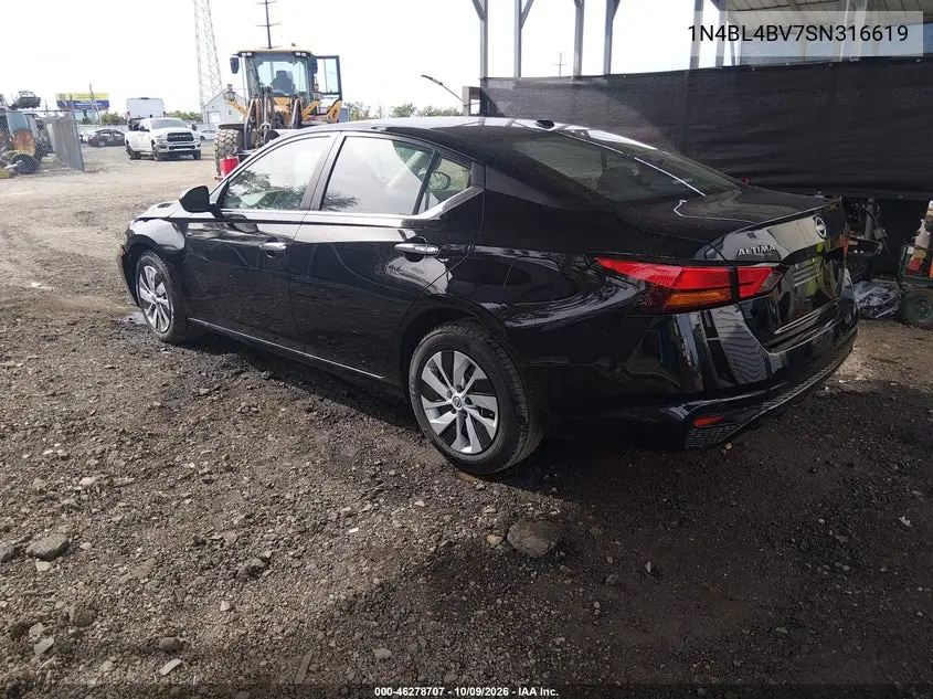 2025 NISSAN ALTIMA VIN 1N4BL4BV7SN316619 — фото 3