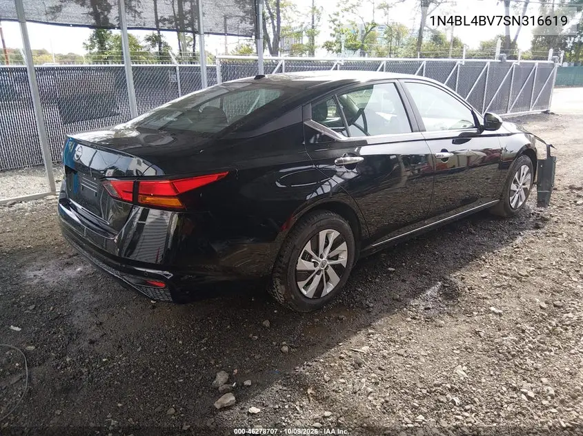 2025 NISSAN ALTIMA VIN 1N4BL4BV7SN316619 — фото 4