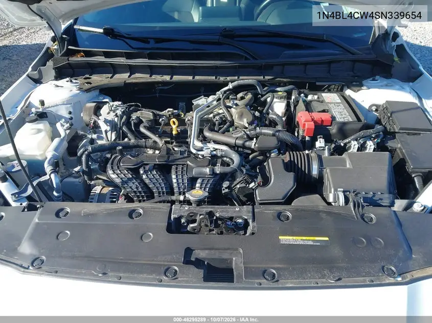 2025 NISSAN ALTIMA VIN 1N4BL4CW4SN339654 — фото 10