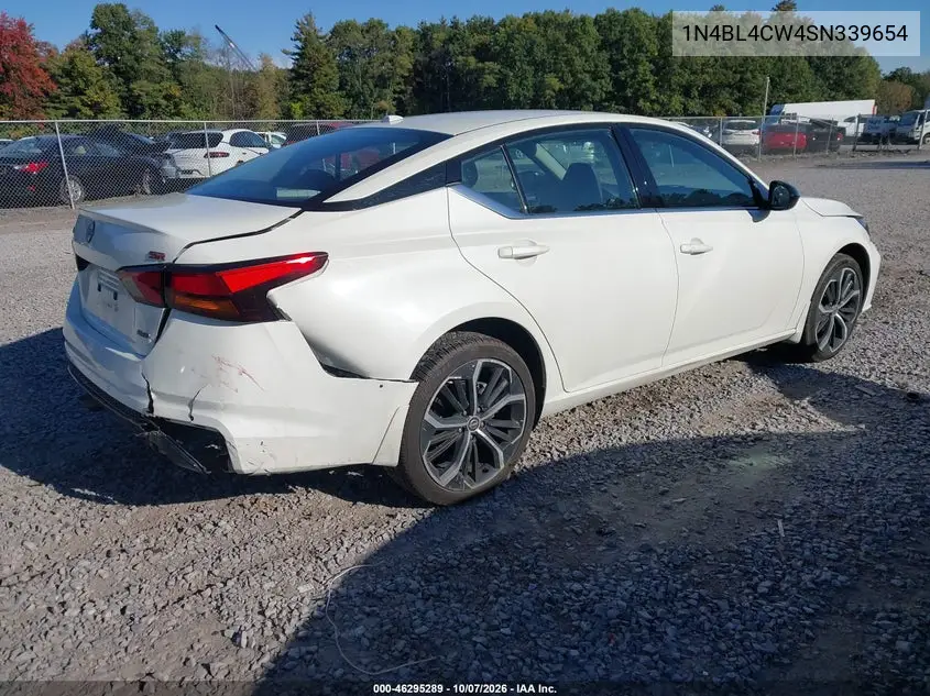 2025 NISSAN ALTIMA VIN 1N4BL4CW4SN339654 — фото 4