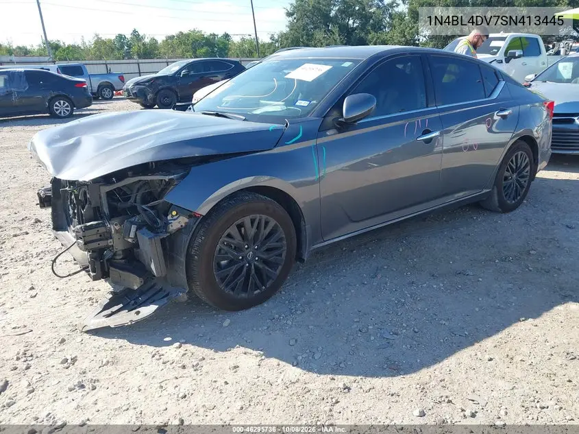 2025 NISSAN ALTIMA VIN 1N4BL4DV7SN413445 — фото 2