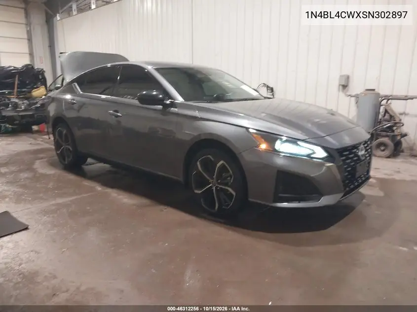 NISSAN ALTIMA 2025, VIN 1N4BL4CWXSN302897