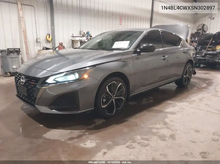 2025 NISSAN ALTIMA VIN 1N4BL4CWXSN302897 — фото 2