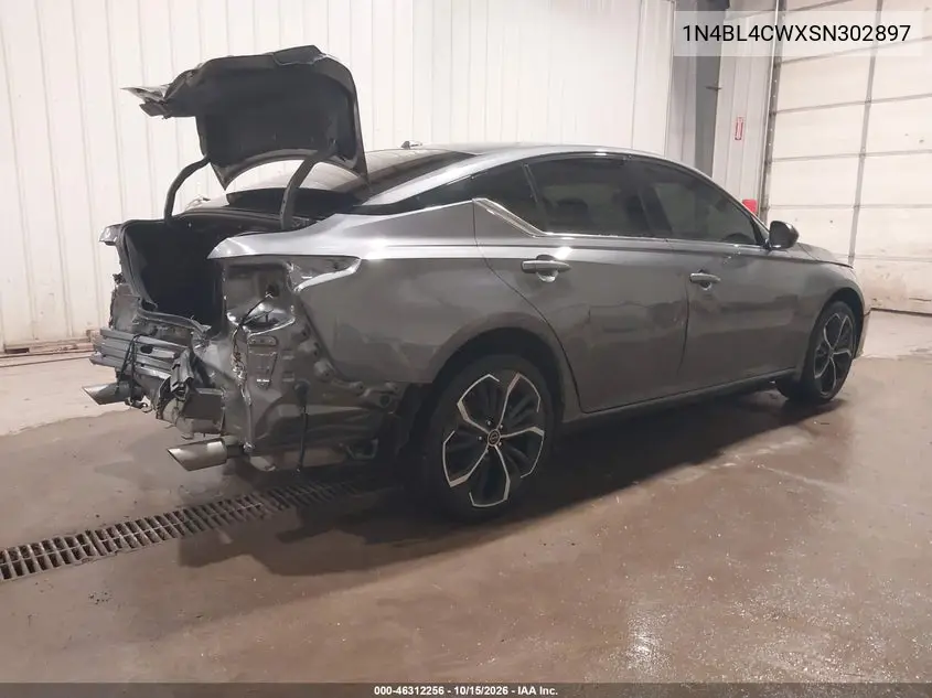2025 NISSAN ALTIMA VIN 1N4BL4CWXSN302897 — фото 4
