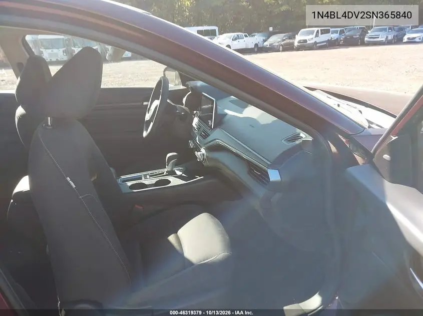 2025 NISSAN ALTIMA VIN 1N4BL4DV2SN365840 — фото 5