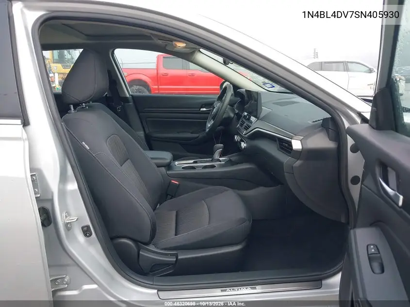 2025 NISSAN ALTIMA VIN 1N4BL4DV7SN405930 — фото 5