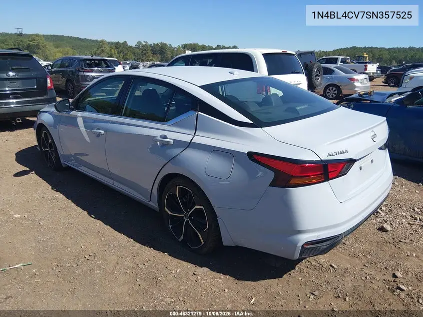 2025 NISSAN ALTIMA VIN 1N4BL4CV7SN357525 — фото 3