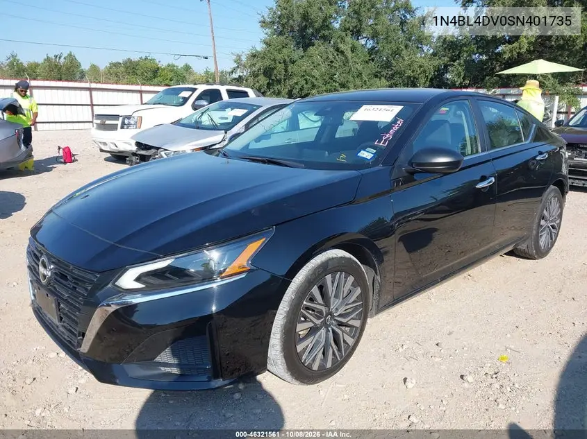 2025 NISSAN ALTIMA VIN 1N4BL4DV0SN401735 — фото 2