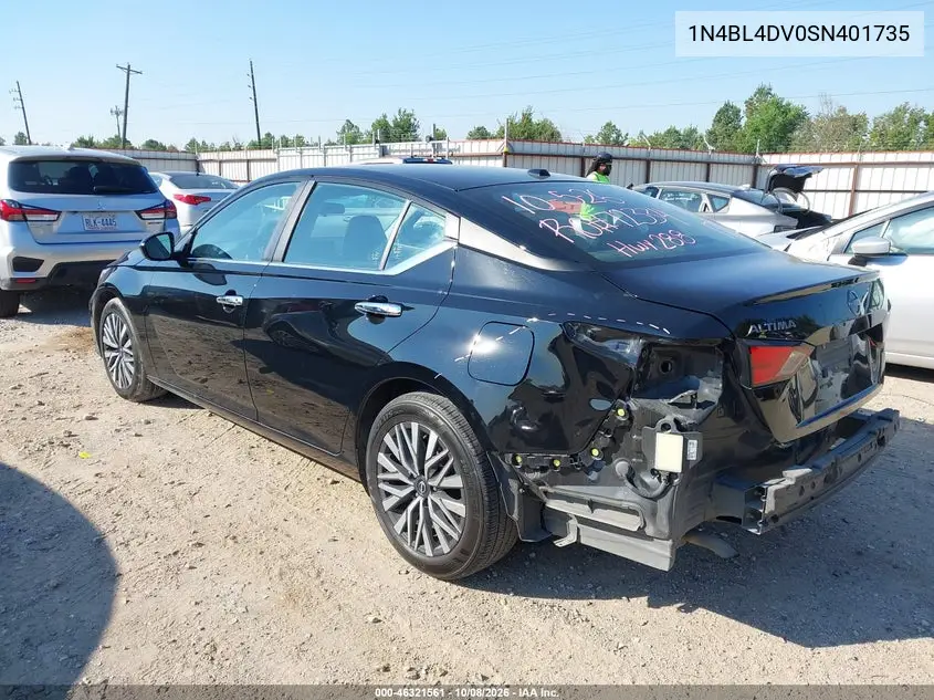 2025 NISSAN ALTIMA VIN 1N4BL4DV0SN401735 — фото 3