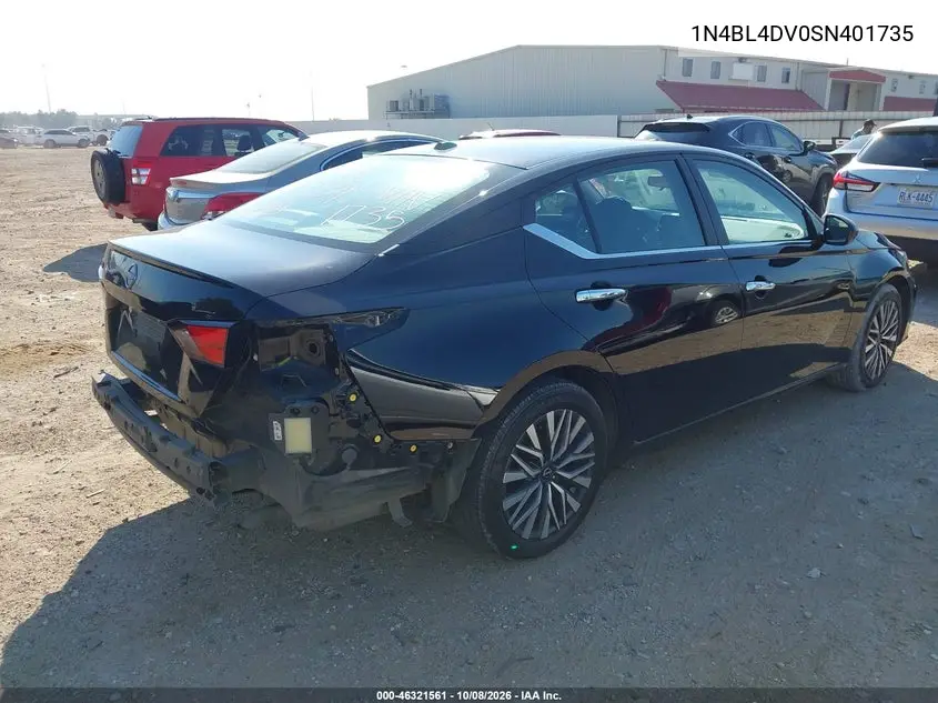 2025 NISSAN ALTIMA VIN 1N4BL4DV0SN401735 — фото 4