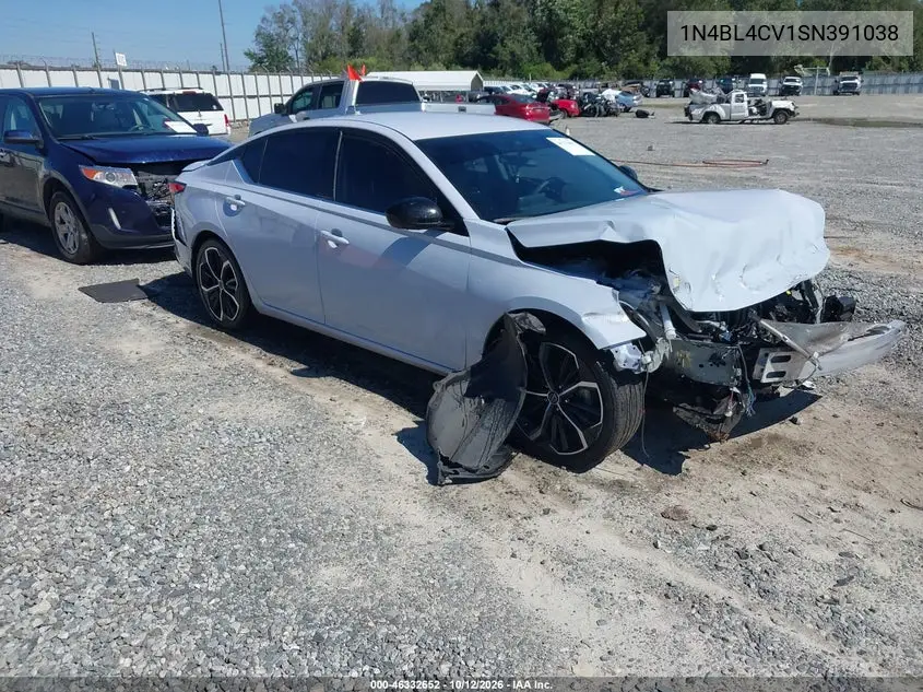 NISSAN ALTIMA 2025, VIN 1N4BL4CV1SN391038