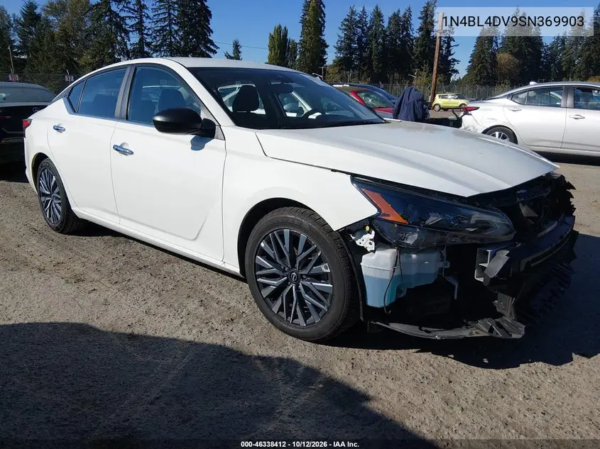 NISSAN ALTIMA 2025, VIN 1N4BL4DV9SN369903
