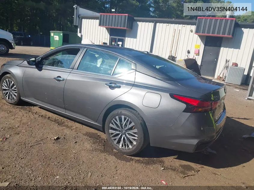 2025 NISSAN ALTIMA VIN 1N4BL4DV3SN404144 — фото 3