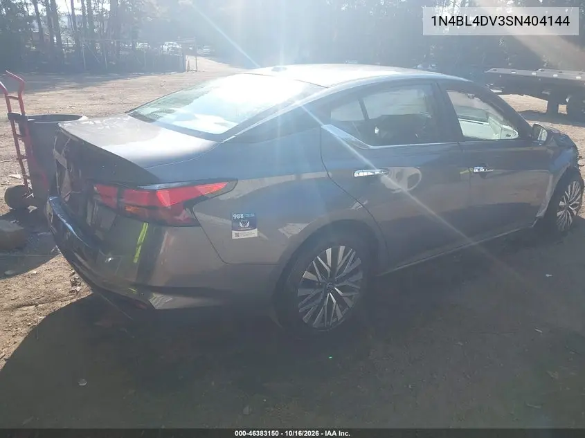 2025 NISSAN ALTIMA VIN 1N4BL4DV3SN404144 — фото 4