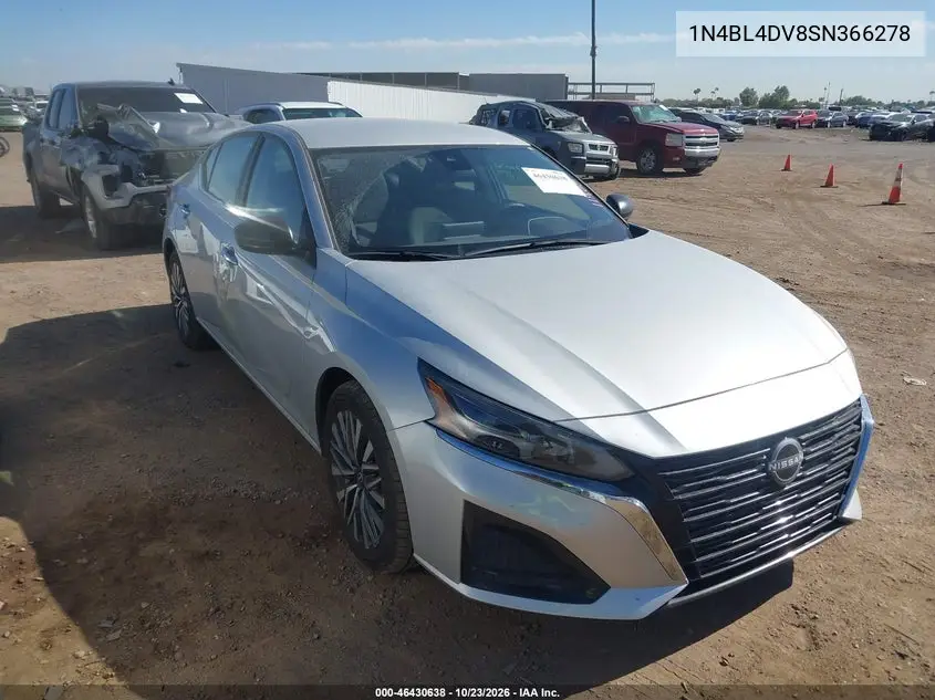 NISSAN ALTIMA 2025, VIN 1N4BL4DV8SN366278