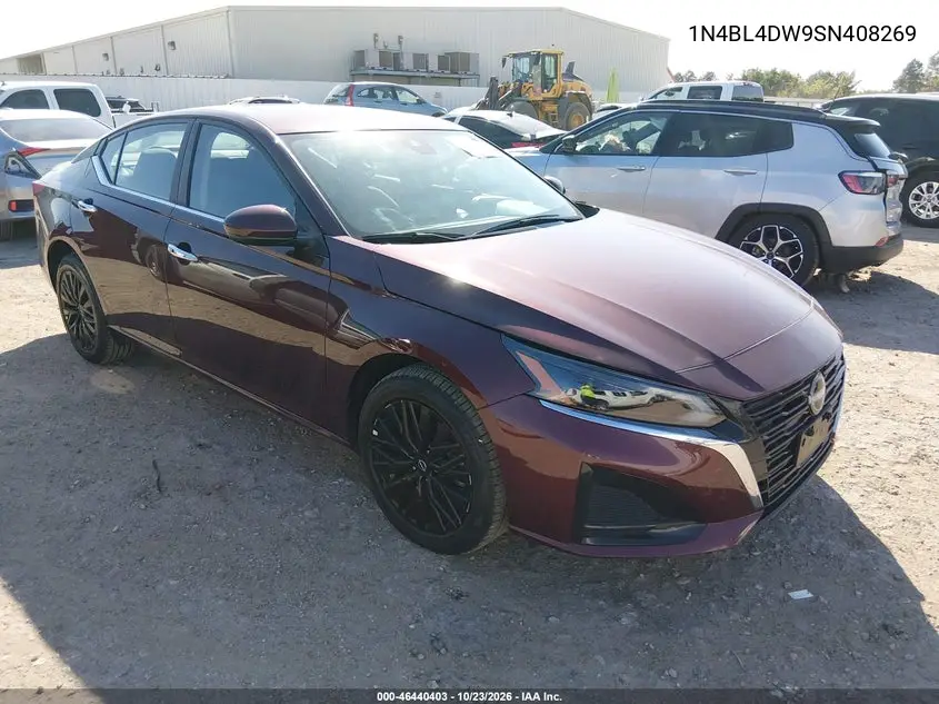 NISSAN ALTIMA 2025, VIN 1N4BL4DW9SN408269