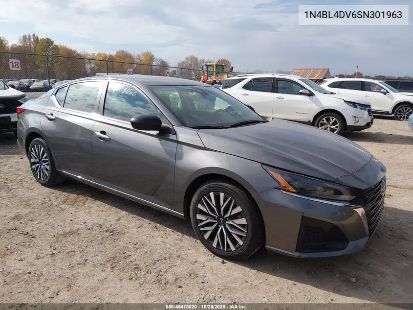 NISSAN ALTIMA 2025, VIN 1N4BL4DV6SN301963