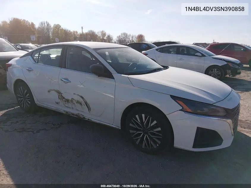 NISSAN ALTIMA 2025, VIN 1N4BL4DV3SN390858
