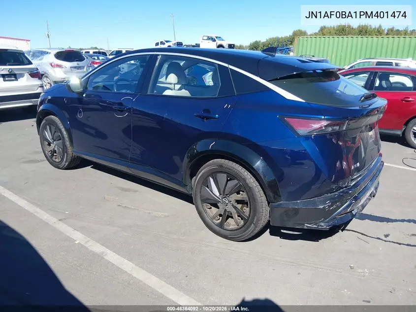 2023 NISSAN ARIYA VIN JN1AF0BA1PM401474 — фото 3