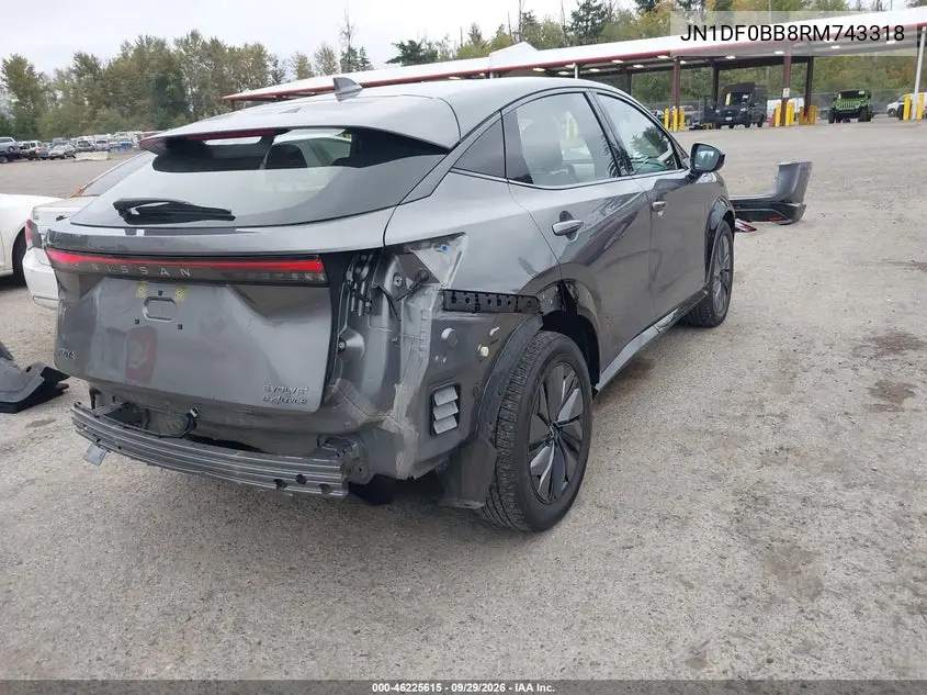 2024 NISSAN ARIYA VIN JN1DF0BB8RM743318 — фото 4