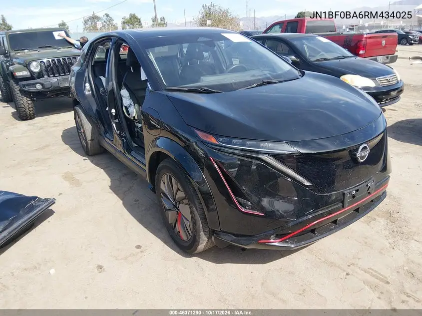 NISSAN ARIYA 2024, VIN JN1BF0BA6RM434025