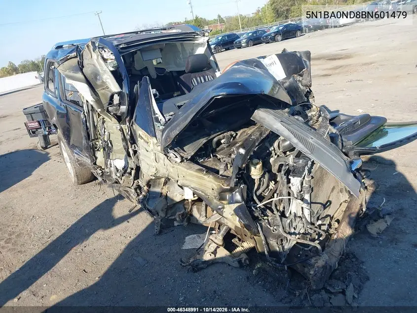 NISSAN ARMADA 2011, VIN 5N1BA0ND8BN601479