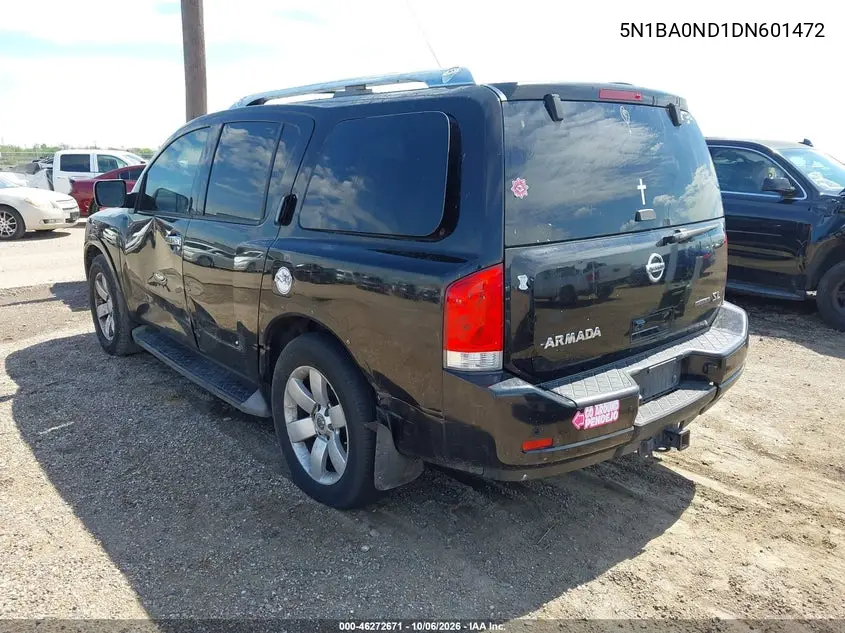 2013 NISSAN ARMADA VIN 5N1BA0ND1DN601472 — фото 3
