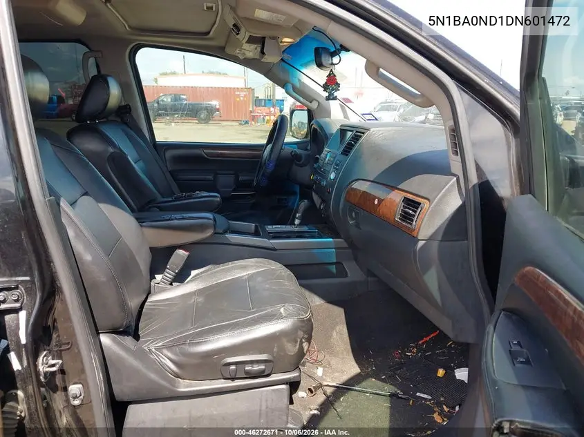 2013 NISSAN ARMADA VIN 5N1BA0ND1DN601472 — фото 5