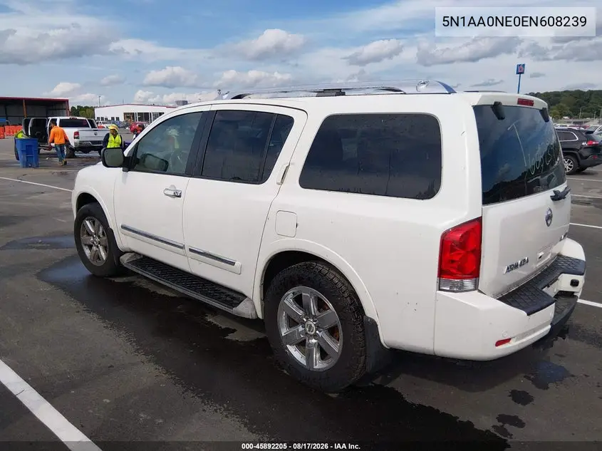 2014 NISSAN ARMADA VIN 5N1AA0NE0EN608239 — фото 3