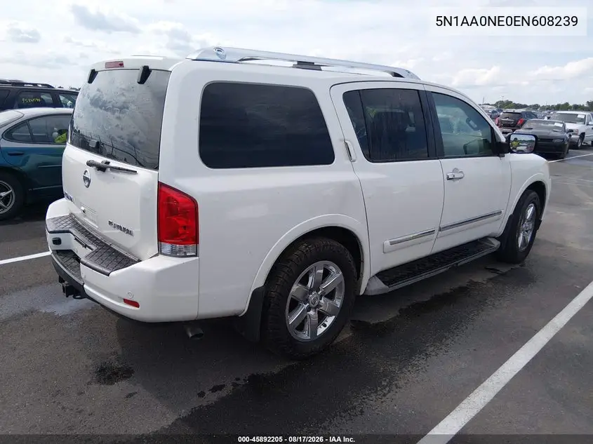 2014 NISSAN ARMADA VIN 5N1AA0NE0EN608239 — фото 4