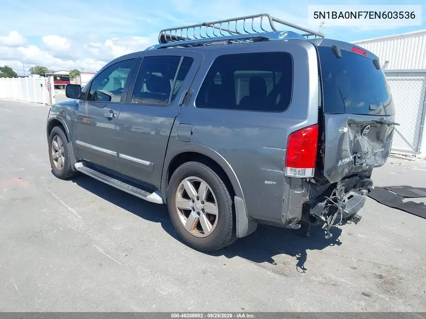 2014 NISSAN ARMADA VIN 5N1BA0NF7EN603536 — фото 3