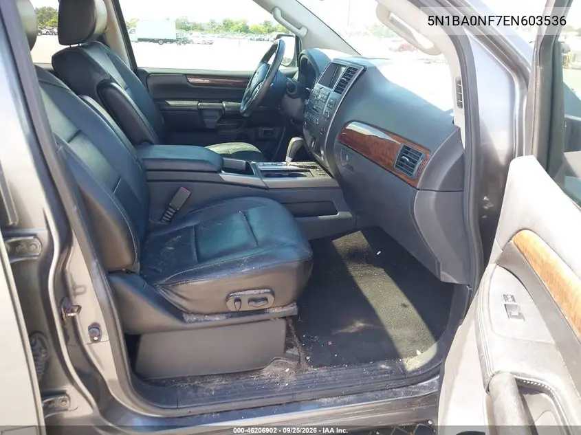 2014 NISSAN ARMADA VIN 5N1BA0NF7EN603536 — фото 5