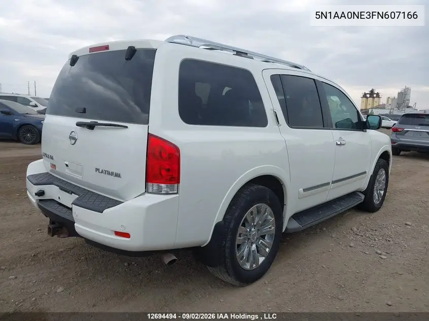 2015 NISSAN ARMADA VIN 5N1AA0NE3FN607166 — фото 4