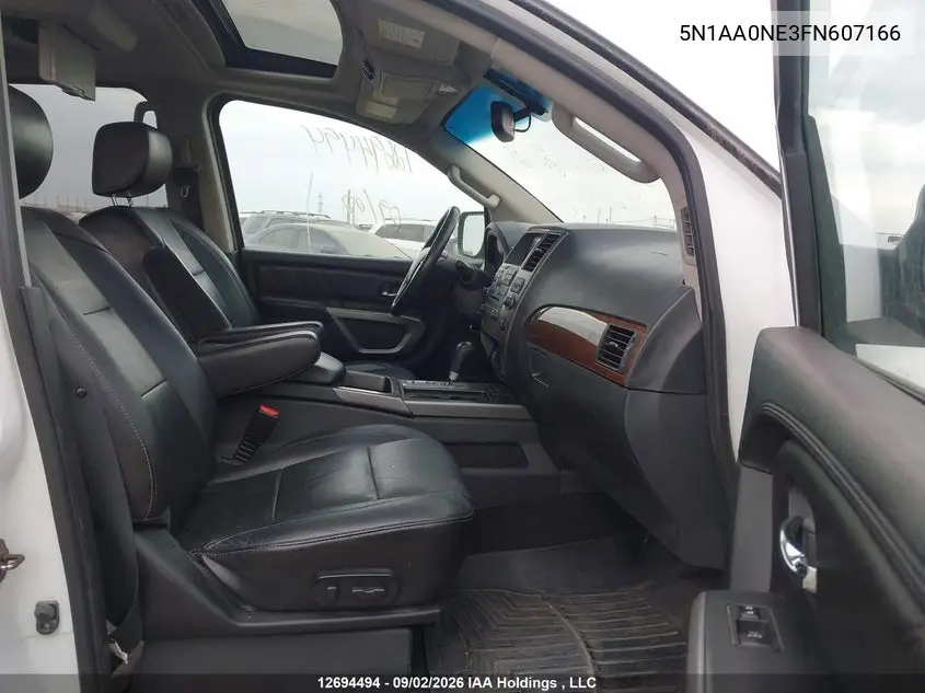 2015 NISSAN ARMADA VIN 5N1AA0NE3FN607166 — фото 5