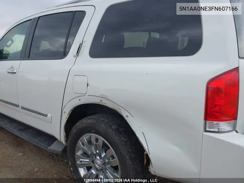 2015 NISSAN ARMADA VIN 5N1AA0NE3FN607166 — фото 6