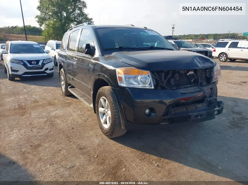 NISSAN ARMADA 2015, VIN 5N1AA0NC6FN604454