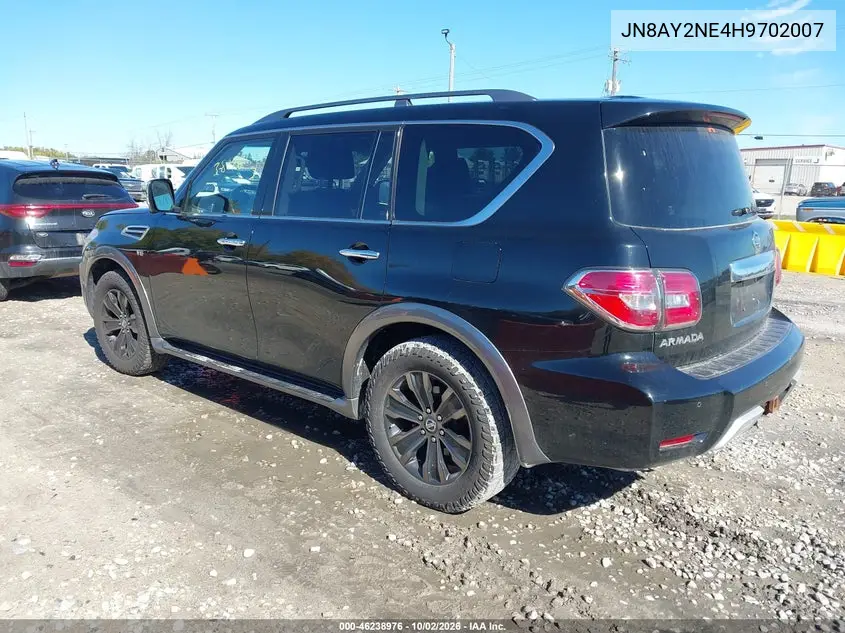 2017 NISSAN ARMADA VIN JN8AY2NE4H9702007 — фото 3