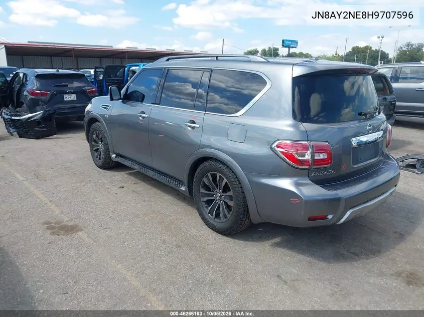 2017 NISSAN ARMADA VIN JN8AY2NE8H9707596 — фото 3