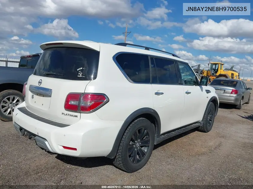 2017 NISSAN ARMADA VIN JN8AY2NE8H9700535 — фото 4