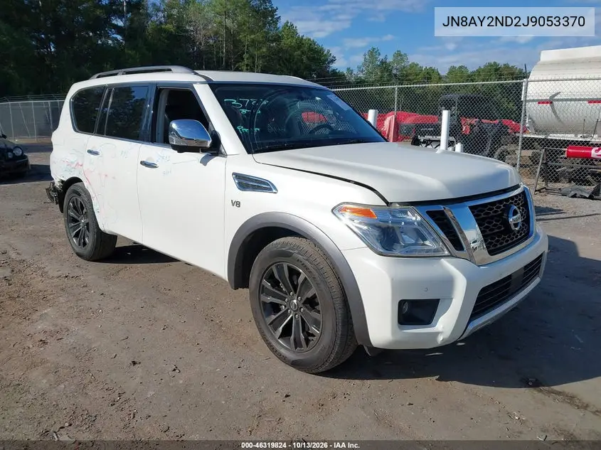 NISSAN ARMADA 2018, VIN JN8AY2ND2J9053370