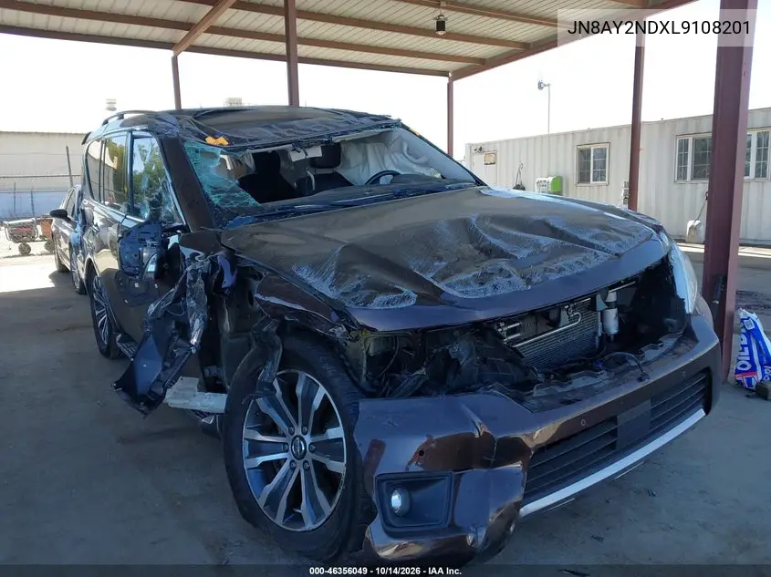 NISSAN ARMADA 2020, VIN JN8AY2NDXL9108201