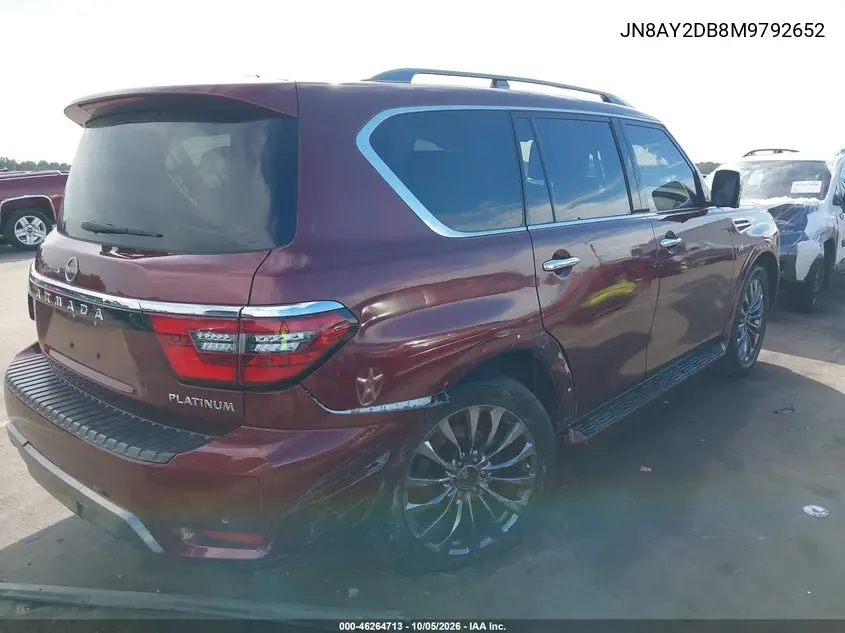 2021 NISSAN ARMADA VIN JN8AY2DB8M9792652 — фото 4