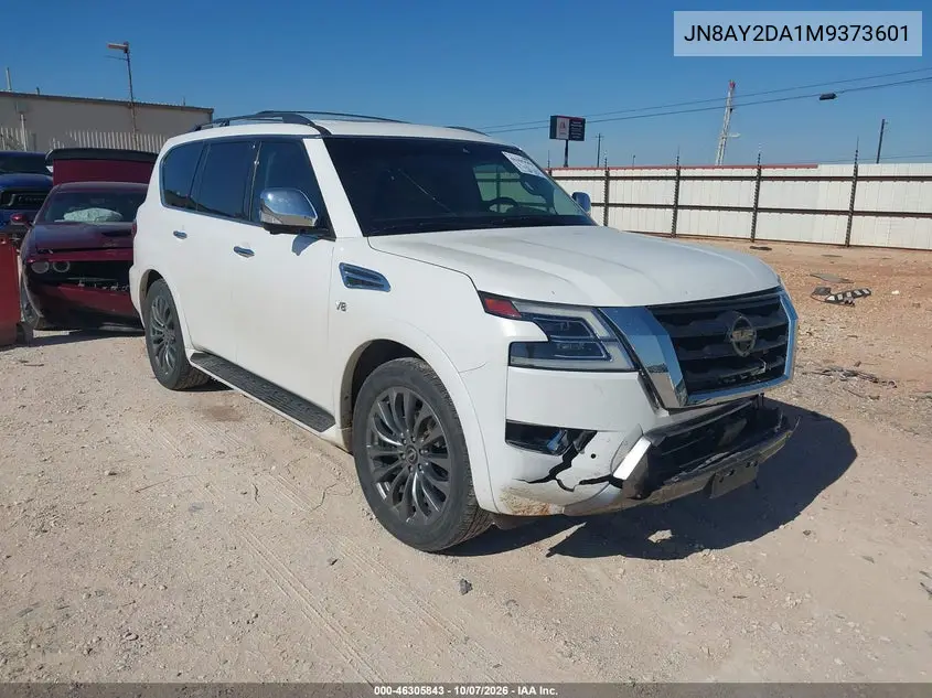 NISSAN ARMADA 2021, VIN JN8AY2DA1M9373601
